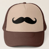Mustache Disguise Funny Truckerkappe (Vorderseite)