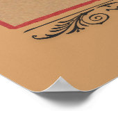 Mustache - Emiliano Zapata Poster (Ecke)