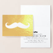 Mustache Folienkarte (Anzeige)