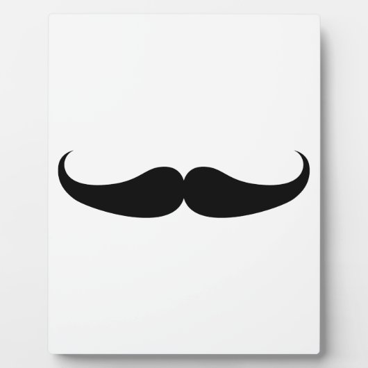 Mustache Fotoplatte (Vorderseite)