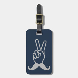 Mustache-Gepäckmarke gewinnt Gepäckanhänger