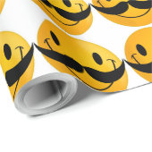 MUSTACHE GESCHENKPAPIER (Rolleneckpunkt)