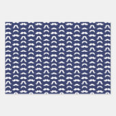 Mustache Geschenkpapier Set (Vorderseite 3)