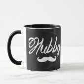 Mustache Groom Honeymoon hubby Tasse (Links)