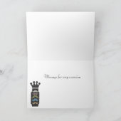 Mustache Grußkarte Karte (Innenseite)