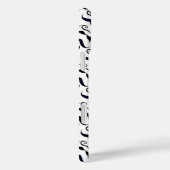 Mustache Hipster Pattern Case-Mate iPhone Hülle (Rückseite / Rechts)