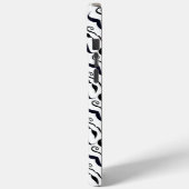 Mustache Hipster Pattern Case-Mate iPhone Hülle (Rückseite / Links)