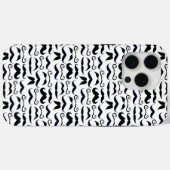 Mustache Hipster Pattern Case-Mate iPhone Hülle (Rückseite (Horizontal))