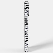 Mustache Hipster Pattern Case-Mate iPhone Hülle (Rückseite / Rechts)