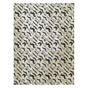 Mustache Hipster Pattern Tischdecke