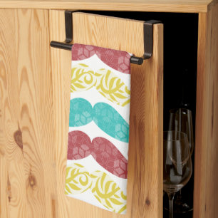 Mustache Hipster Vintag Retro Küchentuch