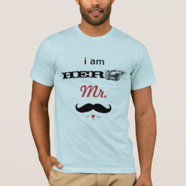 MUSTACHE Ich bin IHR Foto Props Tri-Blend Shirt