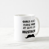 Mustache Kaffeetasse (VorderseiteRechts)