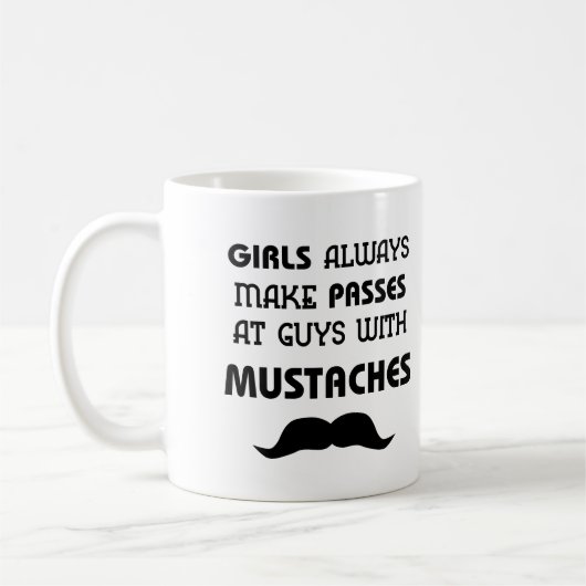 Mustache Kaffeetasse (Links)