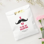 Mustache Kids Classroom Valentine Gevor Bag Geschenktütchen (Versiegelt)