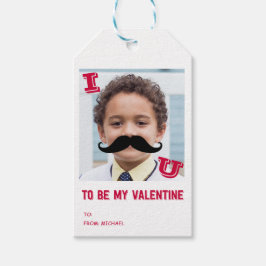Mustache Kinder Klassenzimmer Valentine Foto Gesch Geschenkanhänger