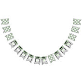 Mustache kleine Mann grüne graue Babydusche Wimpelkette (Alle)