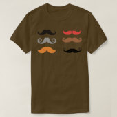 Mustache-Kompilierung T-Shirt (Design vorne)