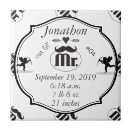 Mustache Lil Man Baby Boy Stats Fliese