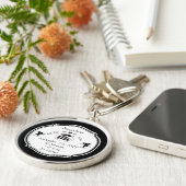 Mustache Lil Man Baby Boy Stats Schlüsselanhänger (Seite)