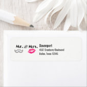 Mustache & Lips Mr. & Mrs. (Insitu)