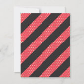 Mustache Lips Prophylaxe Geschlecht offenbaren Bab Einladung (Rückseite)