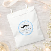 Mustache Little Man Baby Showgast Geschenktütchen (Ausgeschnitten)