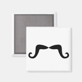 Mustache Magnet (Vorderseite/Rückseite)