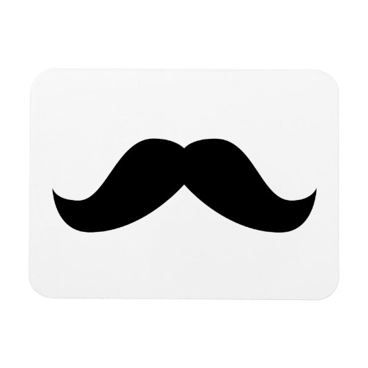 Mustache Magnet (Horizontal)