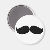 Mustache Magnet (Vorderseite/Rückseite)