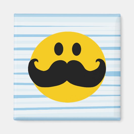 Mustache Magnet (Vorne)