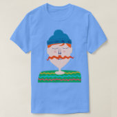 Mustache Man T-Shirt (Design vorne)
