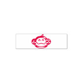 Mustache Monkey Permastempel (Design)