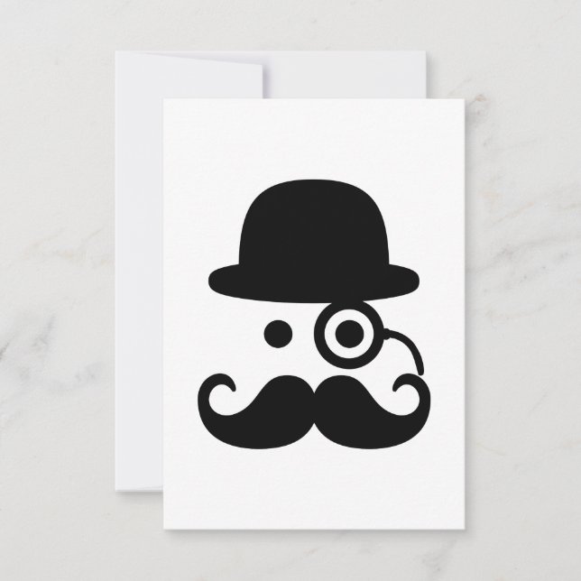 Mustache monocle (Vorderseite)