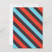 Mustache Monocle 4. Juli Party Einladungen (Rückseite)