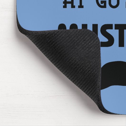 Mustache Mousepad (Ecke)