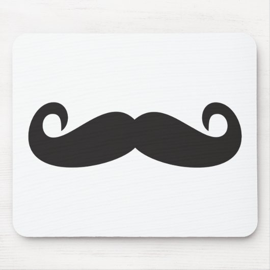 Mustache Mousepad (Vorne)