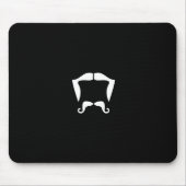 Mustache Mousepad (Vorne)