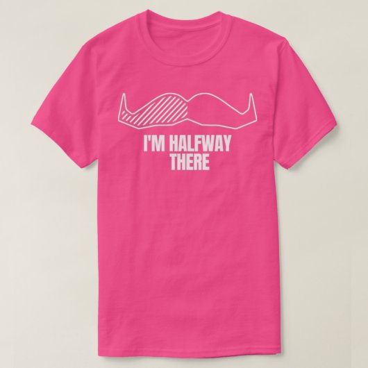 Mustache Movember Classic TShirt (Design vorne)