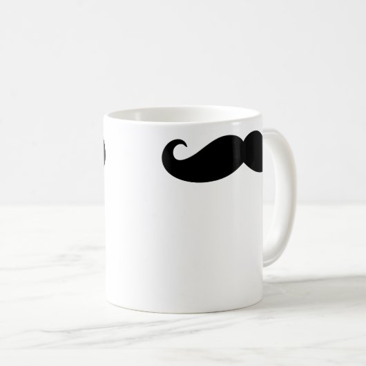 Mustache Mustache, Mustache Design Kaffeetasse (VorderseiteRechts)