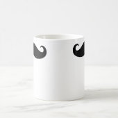 Mustache Mustache, Mustache Design Kaffeetasse (Mittel)