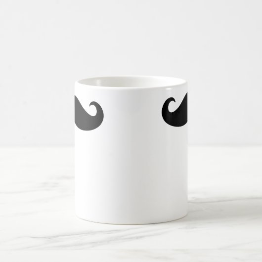 Mustache Mustache, Mustache Design Kaffeetasse (Mittel)