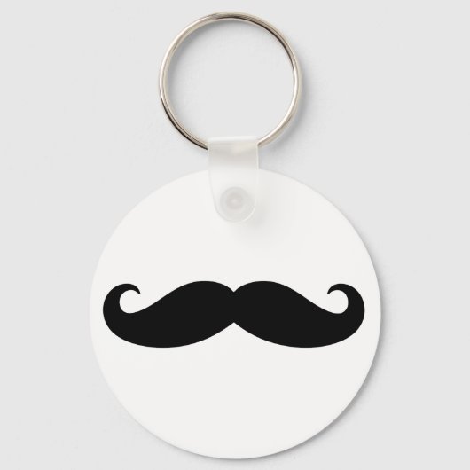 Mustache Mustache, Mustache-Design Schlüsselanhänger (Vorderseite)