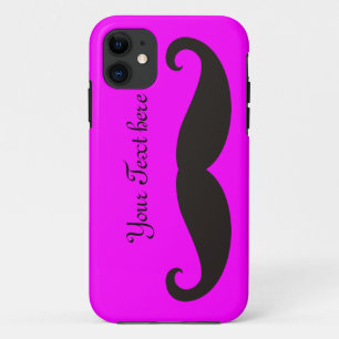 Mustache / Mustache / Schnurbart iPhone 11 Hülle