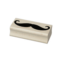 Mustache / Mustache / Schnurbart + Ihre Ideen Gummistempel