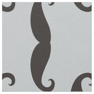 Mustache / Mustache / Schnurbart + Ihre Ideen Stoff