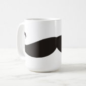 Mustache / Mustache / Schnurbart Kaffeetasse (Vorderseite Links)