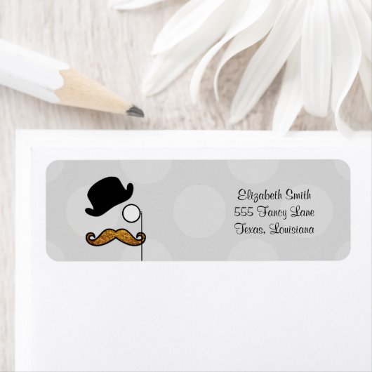 Mustache, Mustache, Stache, Monocle, Bowler Hat (Insitu)