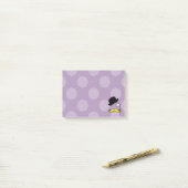 Mustache, Mustache, Stache, Monocle, Bowler Hat Post-it Klebezettel (Auf Schreibtisch)
