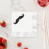 Mustache Napkins Serviette (Beispiel)